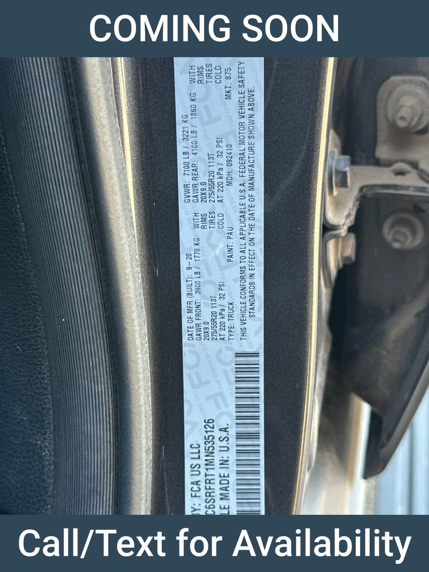 Used 2021 RAM 1500 Laramie AWD/4WD image 13