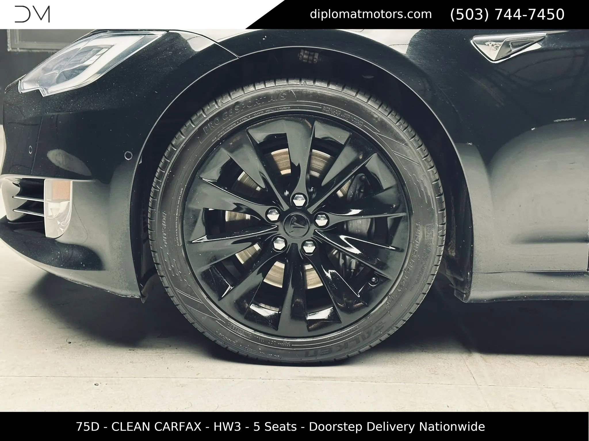 Used 2018 Tesla Model S 75D AWD/4WD image 37