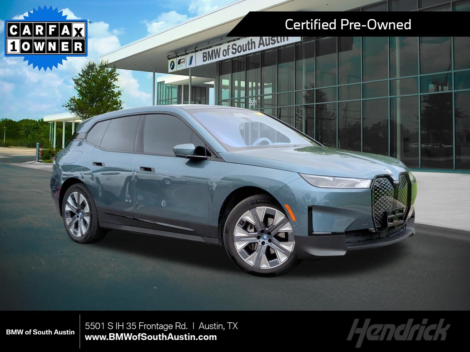 Certified 2024 BMW iX xDrive50 w/ Premium Package
