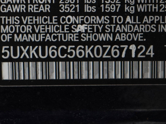 Used 2019 BMW X6 xDrive50i w/ M Sport Package AWD/4WD image 33