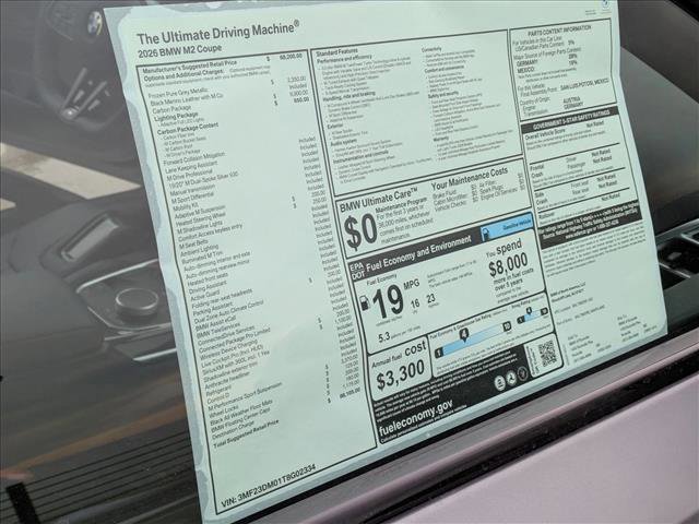 New 2026 BMW M2 w/ Carbon Package image 18