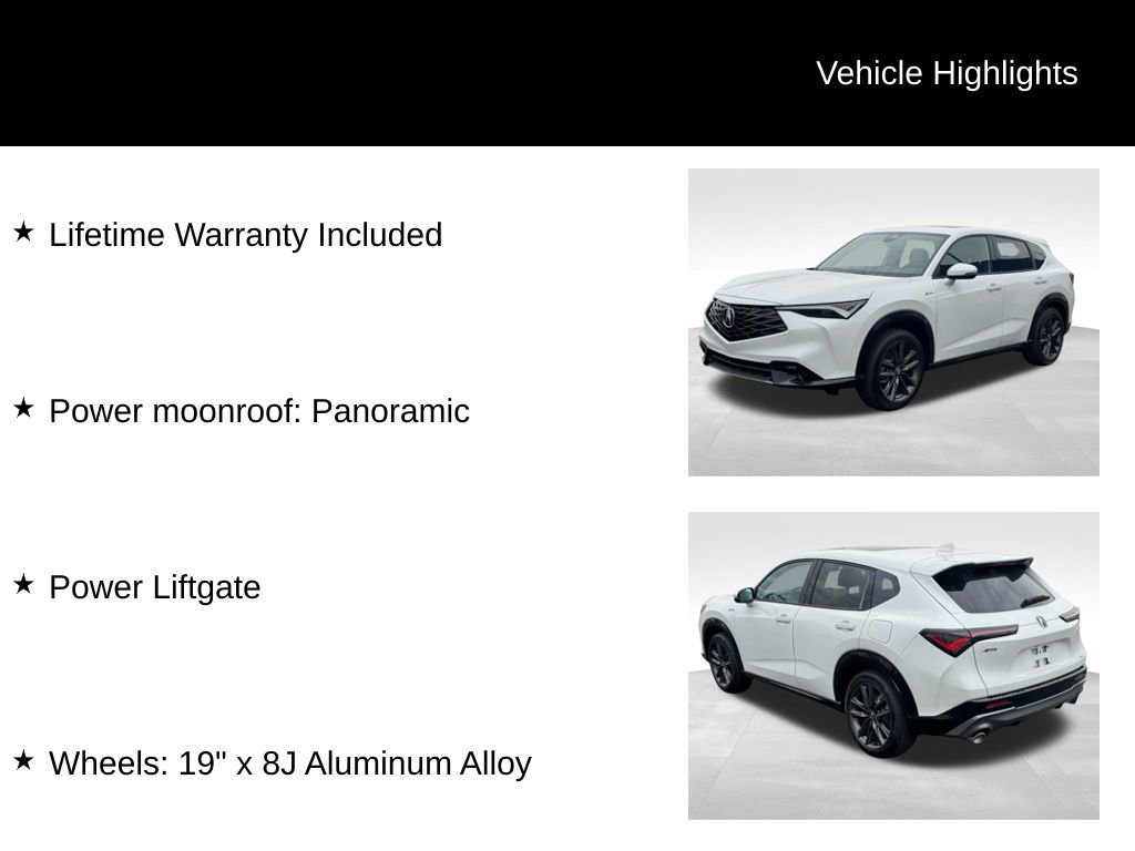 New 2025 Acura ADX A-Spec AWD/4WD image 5