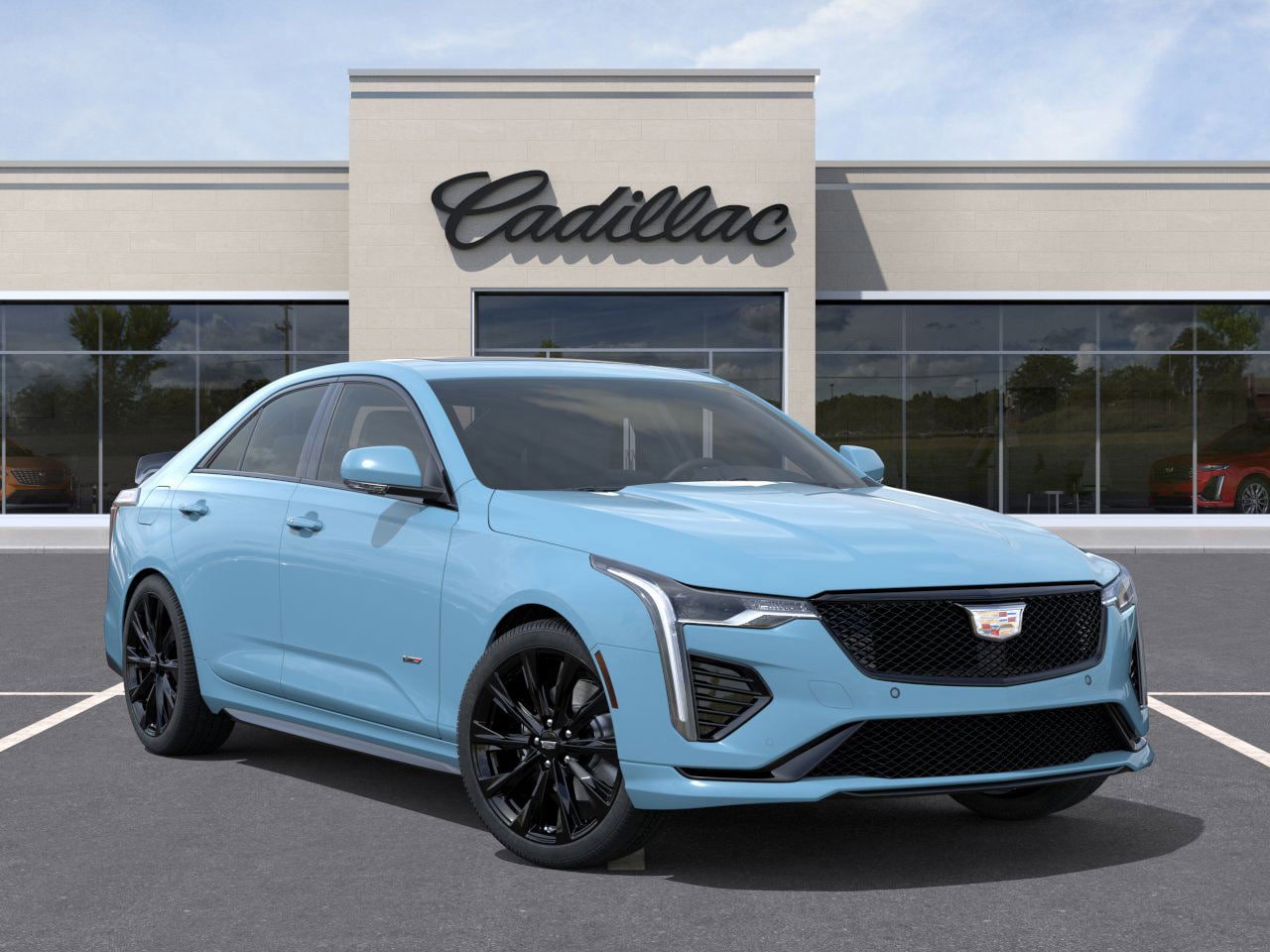 New 2026 Cadillac CT4 V w/ LPO, ONYX Package AWD/4WD image 7