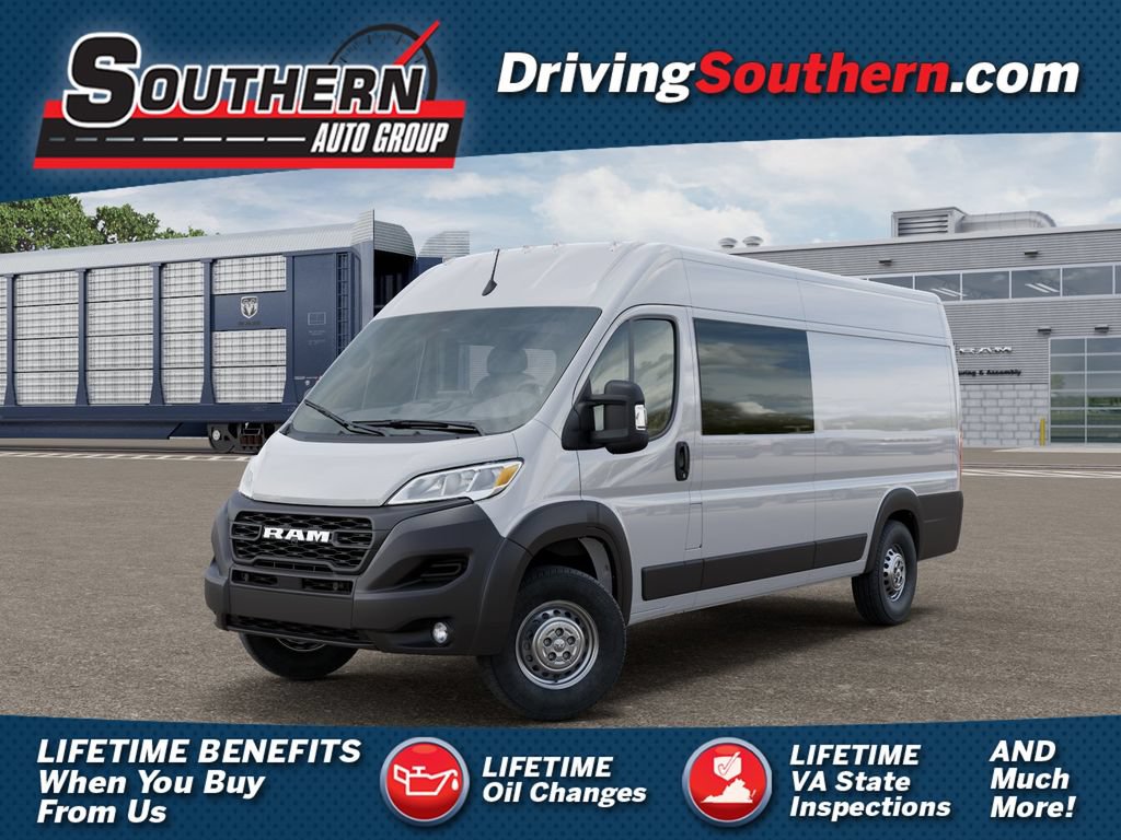 New 2025 RAM ProMaster 3500 w/ Crew Van Package