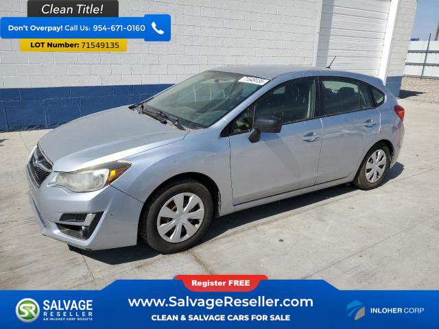 Used 2015 Subaru Impreza 2.0i