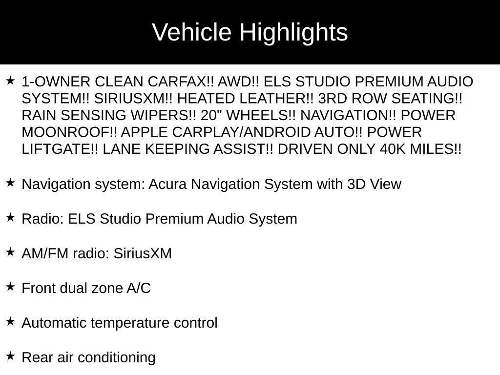 Used 2023 Acura MDX SH-AWD w/ Technology Package image 44