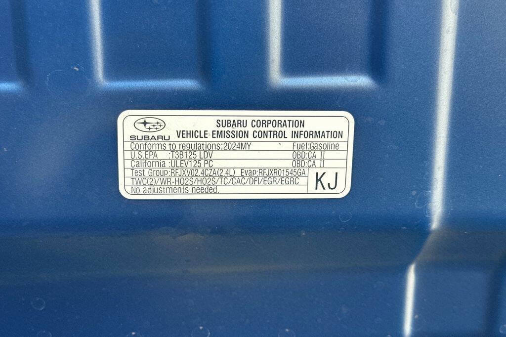 Used 2024 Subaru WRX Premium w/ Popular Package #1A image 26