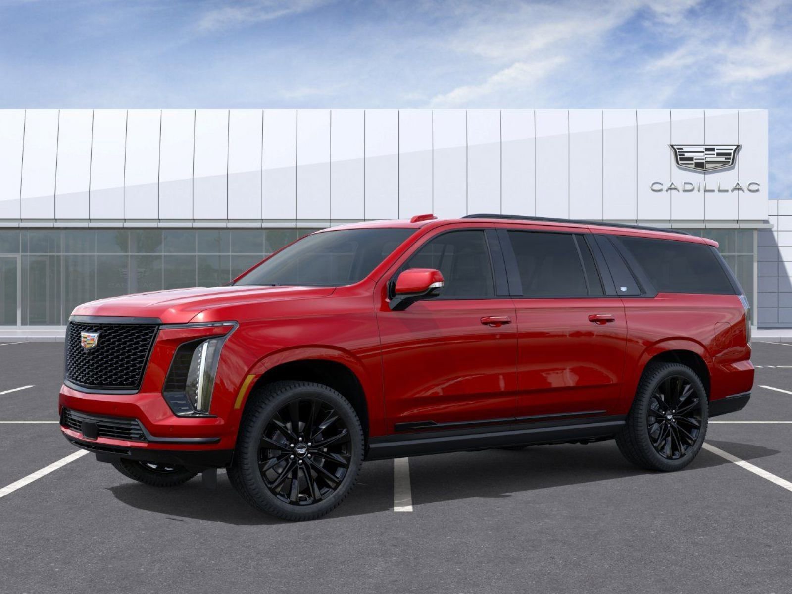 New 2026 Cadillac Escalade ESV Platinum Sport w/ LPO, ONYX Package AWD/4WD image 2