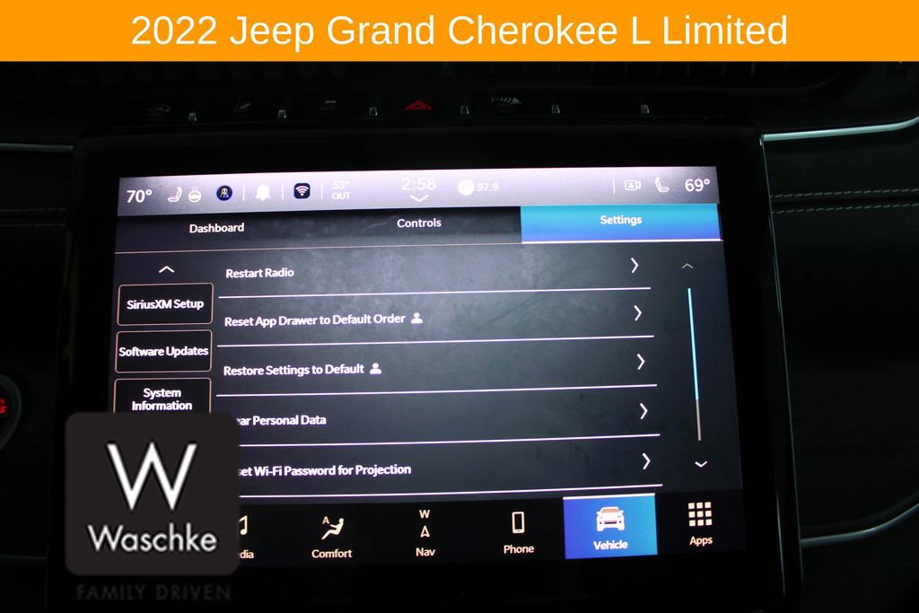 Used 2022 Jeep Grand Cherokee L Limited w/ Trailer Tow Group (B) image 69