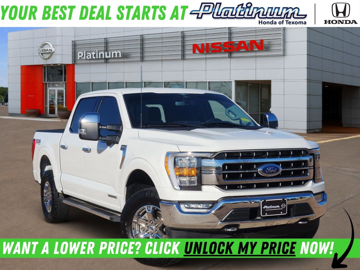 Used 2023 Ford F150 Lariat w/ Trailer Tow Package image 1