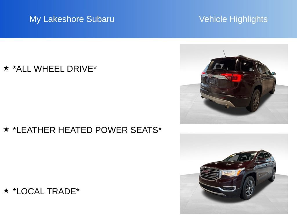 Used 2018 GMC Acadia SLT image 10