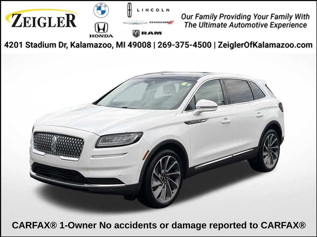Used 2022 Lincoln Nautilus Reserve w/ Equipment Group 201A AWD/4WD video 1