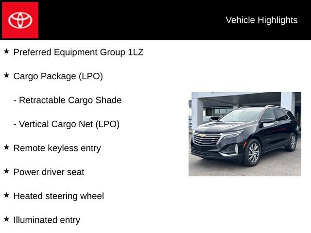 Used 2023 Chevrolet Equinox Premier w/ LPO, Cargo Package image 5