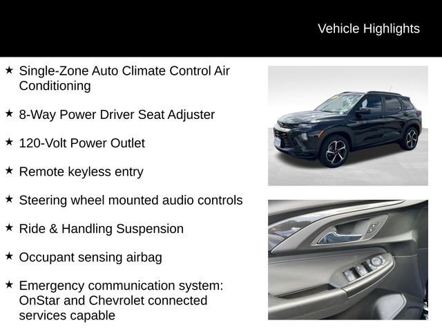 Certified 2023 Chevrolet TrailBlazer RS w/ Convenience Package image 14