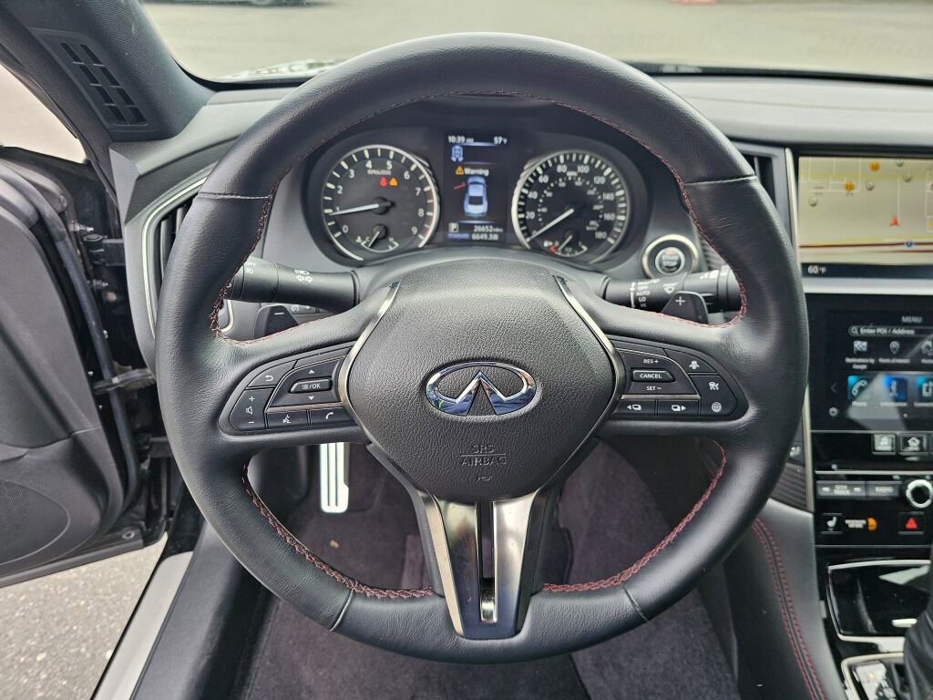 Used 2022 INFINITI Q60 Red Sport 400 w/ Cargo Package RWD image 28