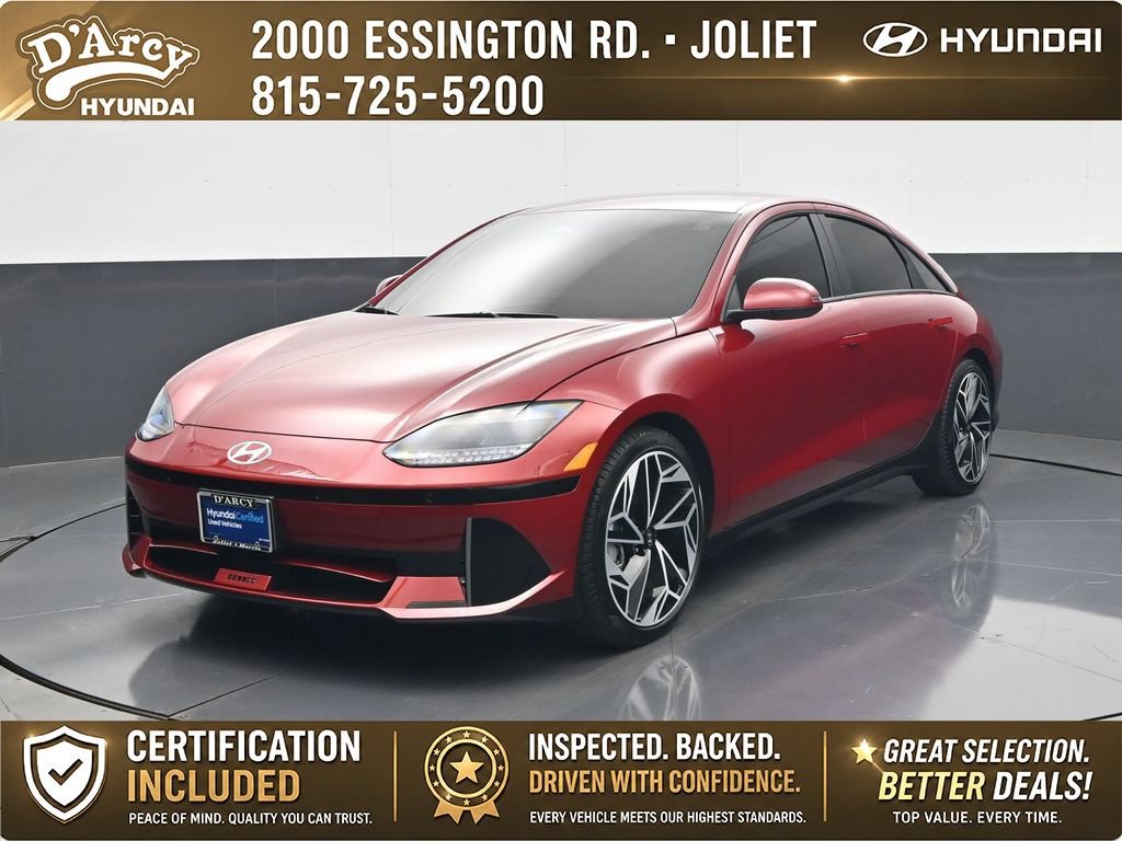 Certified 2025 Hyundai Ioniq 6 SEL AWD/4WD image 1