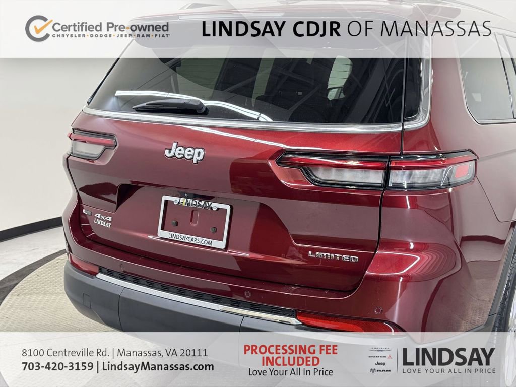 Certified 2022 Jeep Grand Cherokee L Limited image 8