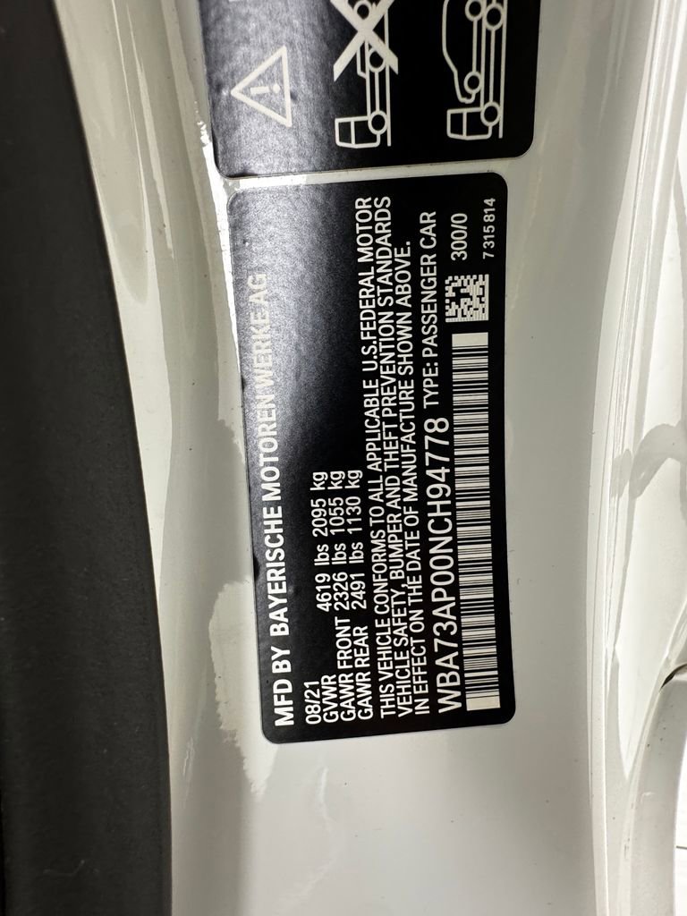 Used 2022 BMW 430i xDrive Coupe w/ M Sport Package image 39