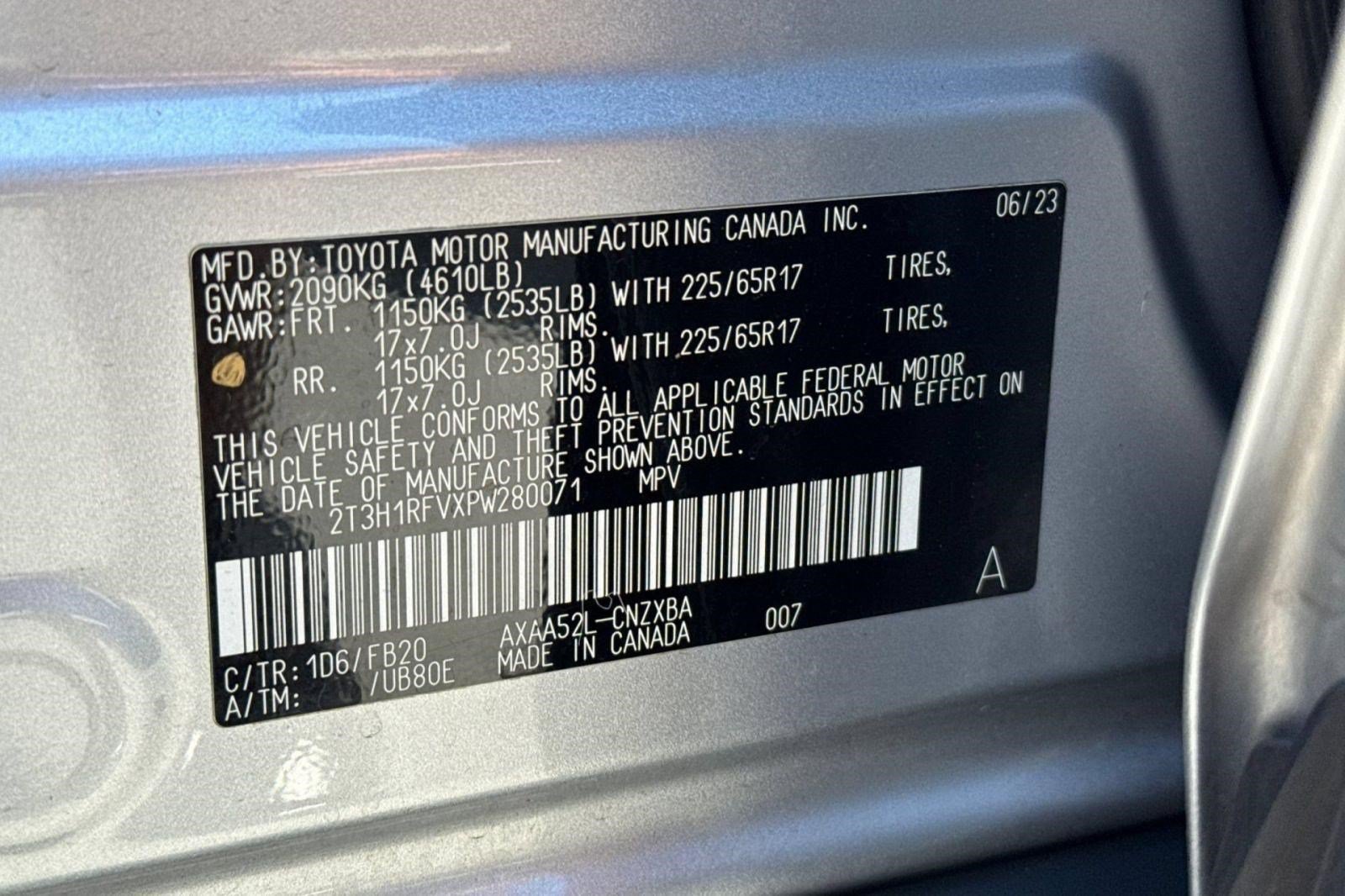 Used 2023 Toyota RAV4 LE FWD image 27
