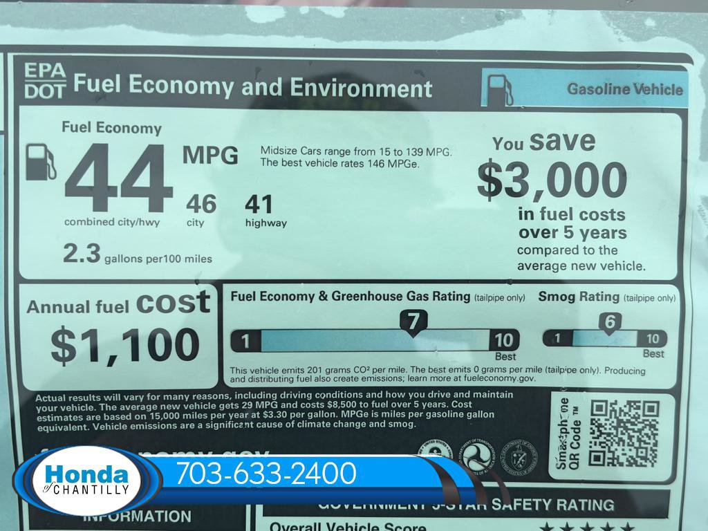 New 2026 Honda Accord Hybrid Sport-L FWD image 37