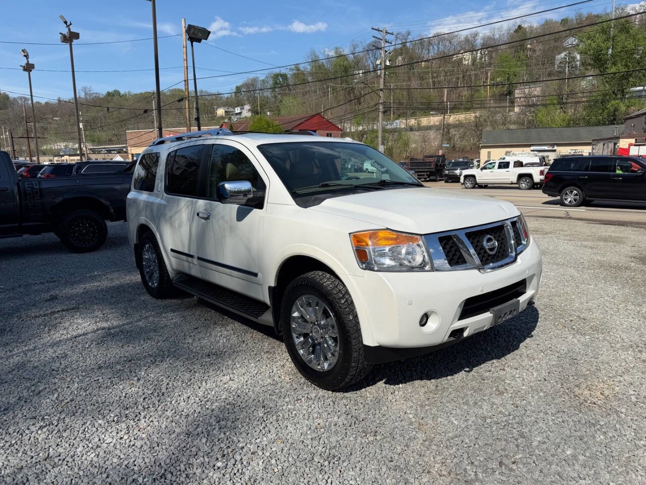 Used 2015 Nissan Armada Platinum w/ 2nd Row Captain Seat Package AWD/4WD image 6