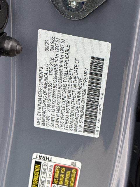 New 2027 Honda Odyssey Touring image 17