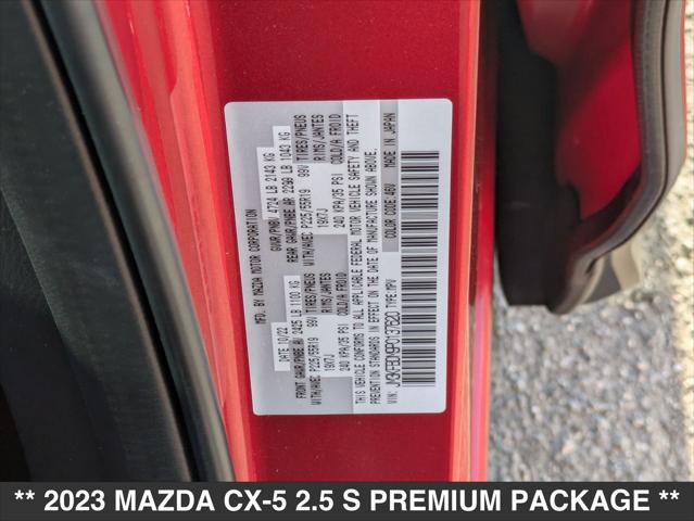 Certified 2023 MAZDA CX-5 AWD 2.5 S w/ Premium Package image 21