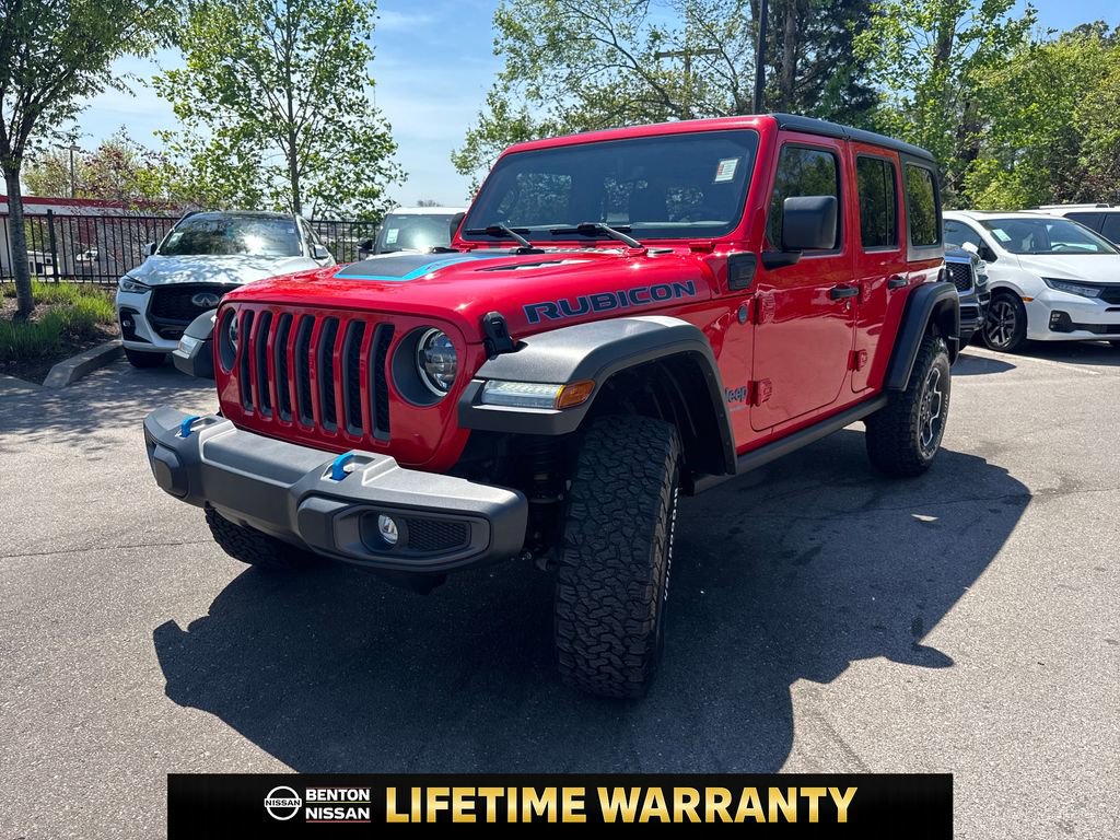 Used 2023 Jeep Wrangler Unlimited Rubicon 4xe image 4