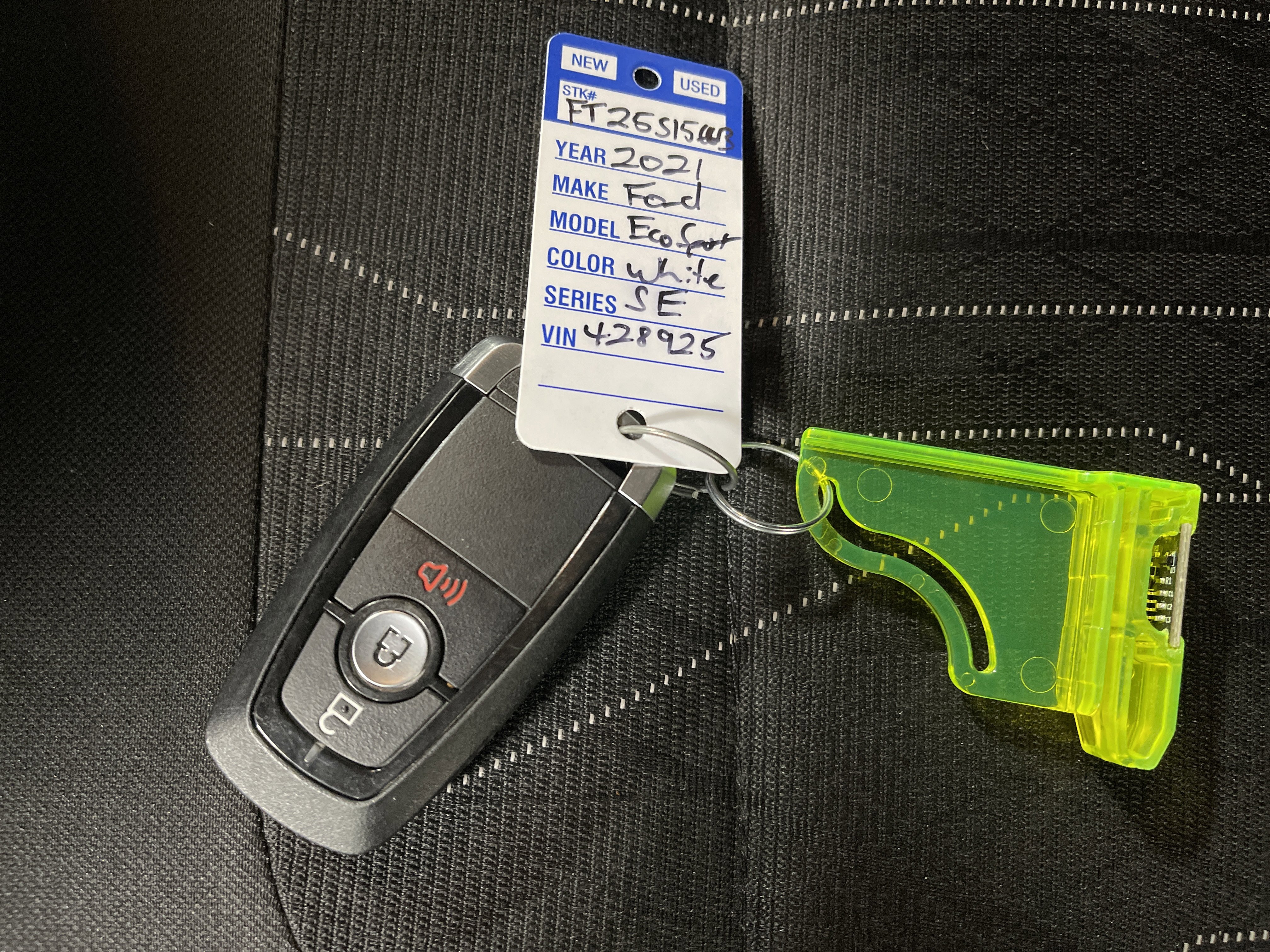 Used 2021 Ford EcoSport SE image 27