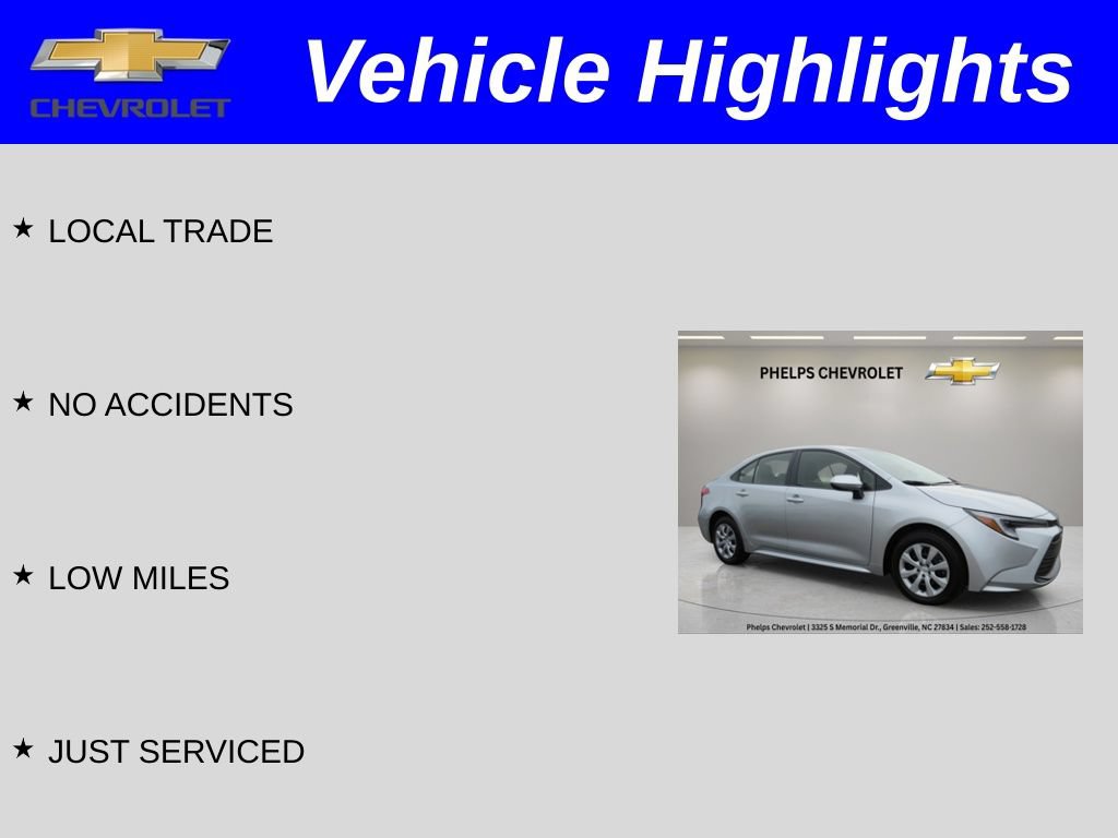 Used 2026 Toyota Corolla LE FWD image 2