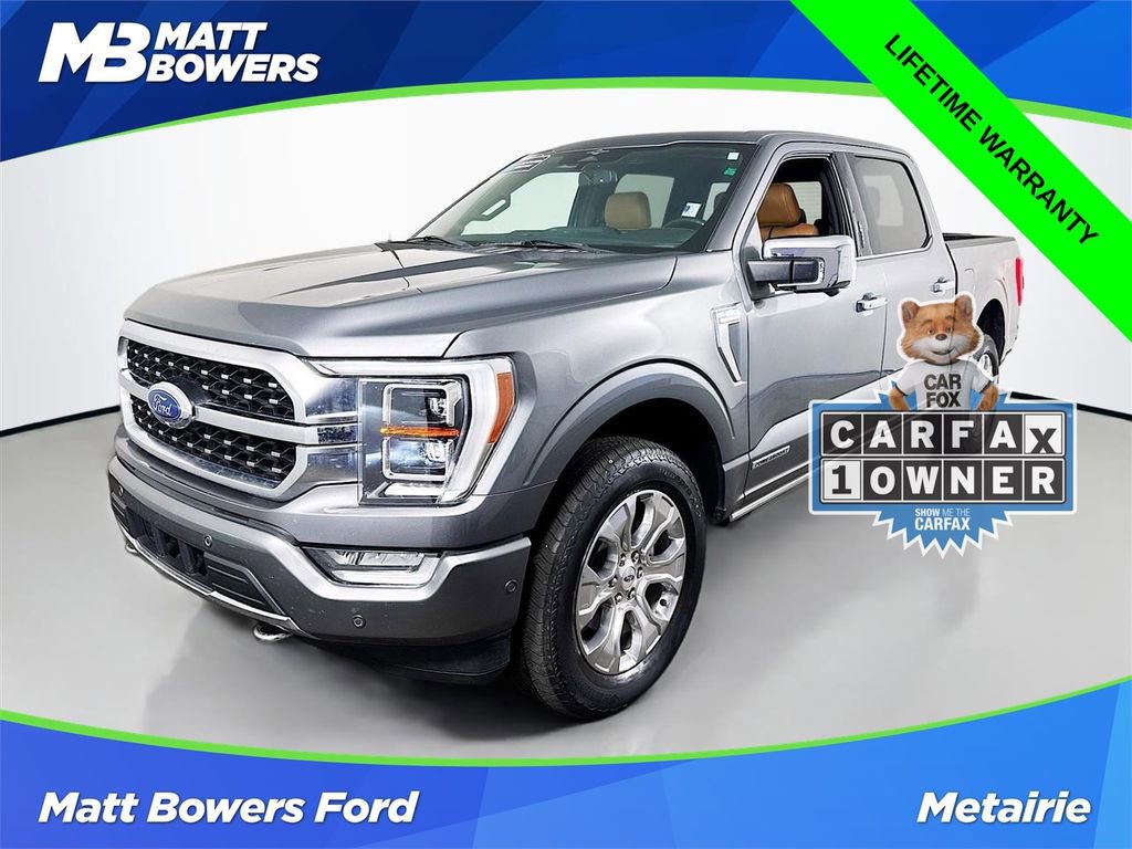 Certified 2023 Ford F150 Platinum w/ Equipment Group 701A High