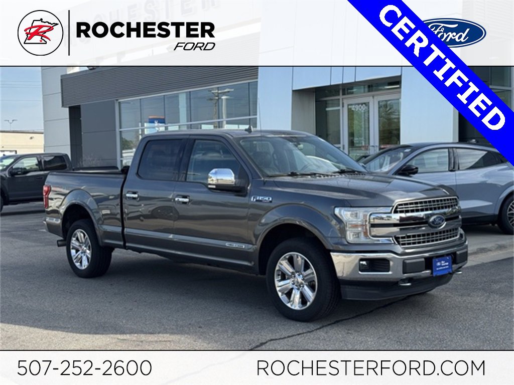 Certified 2018 Ford F150 Lariat w/ Equipment Group 502A Luxury