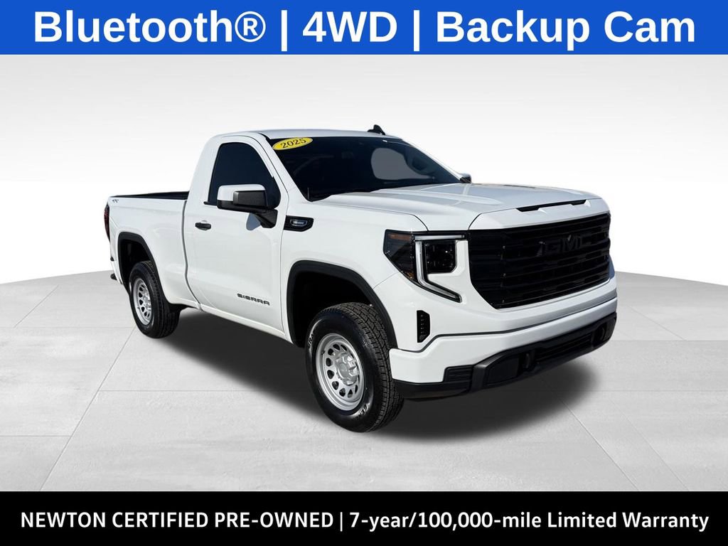 Used 2025 GMC Sierra 1500 Pro w/ Pro Value Package AWD/4WD image 1