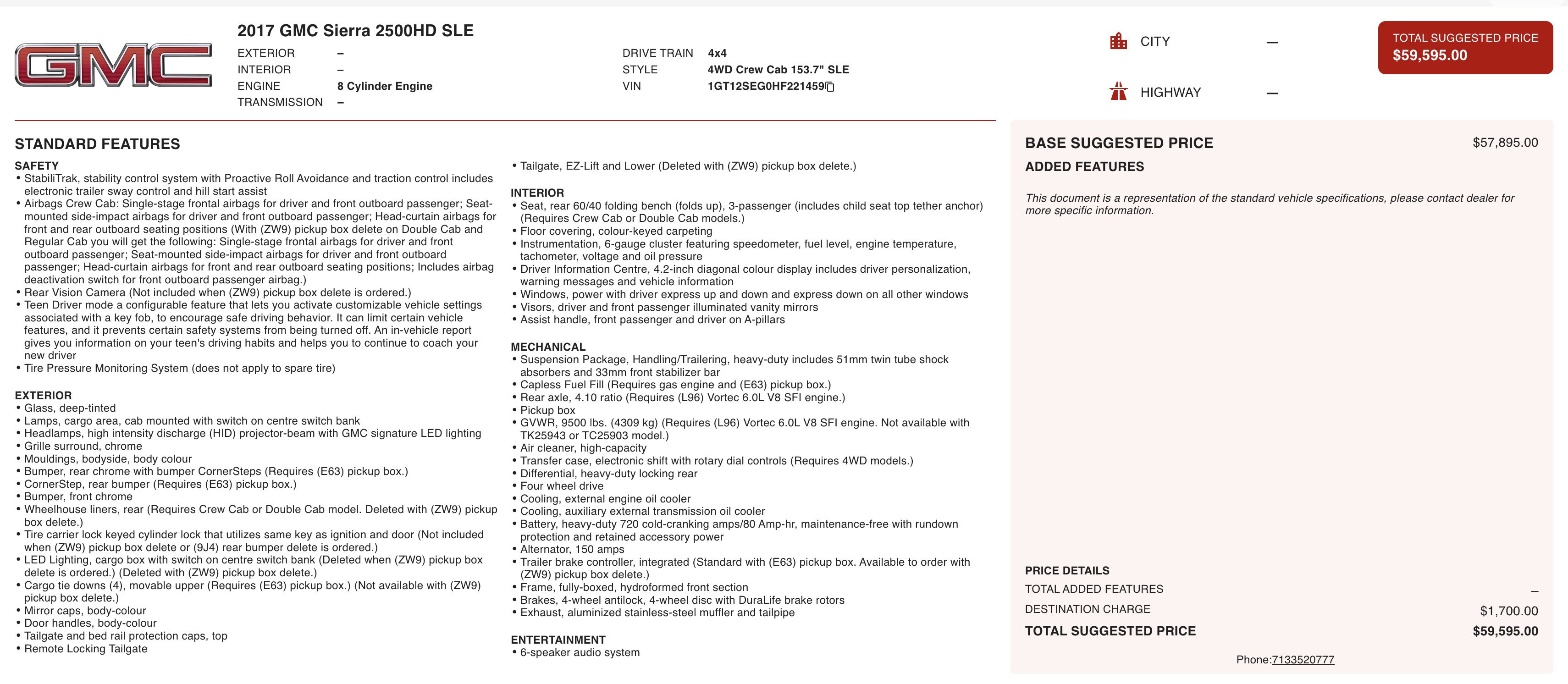 Used 2017 GMC Sierra 2500 SLE image 12