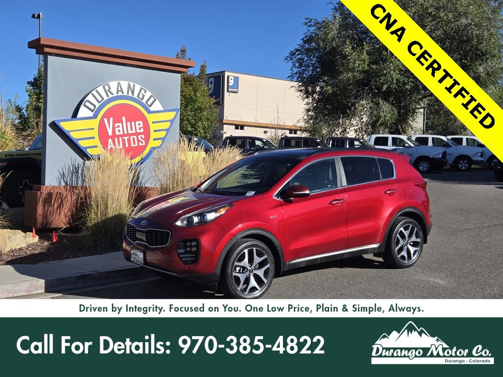 Certified 2018 Kia Sportage SX