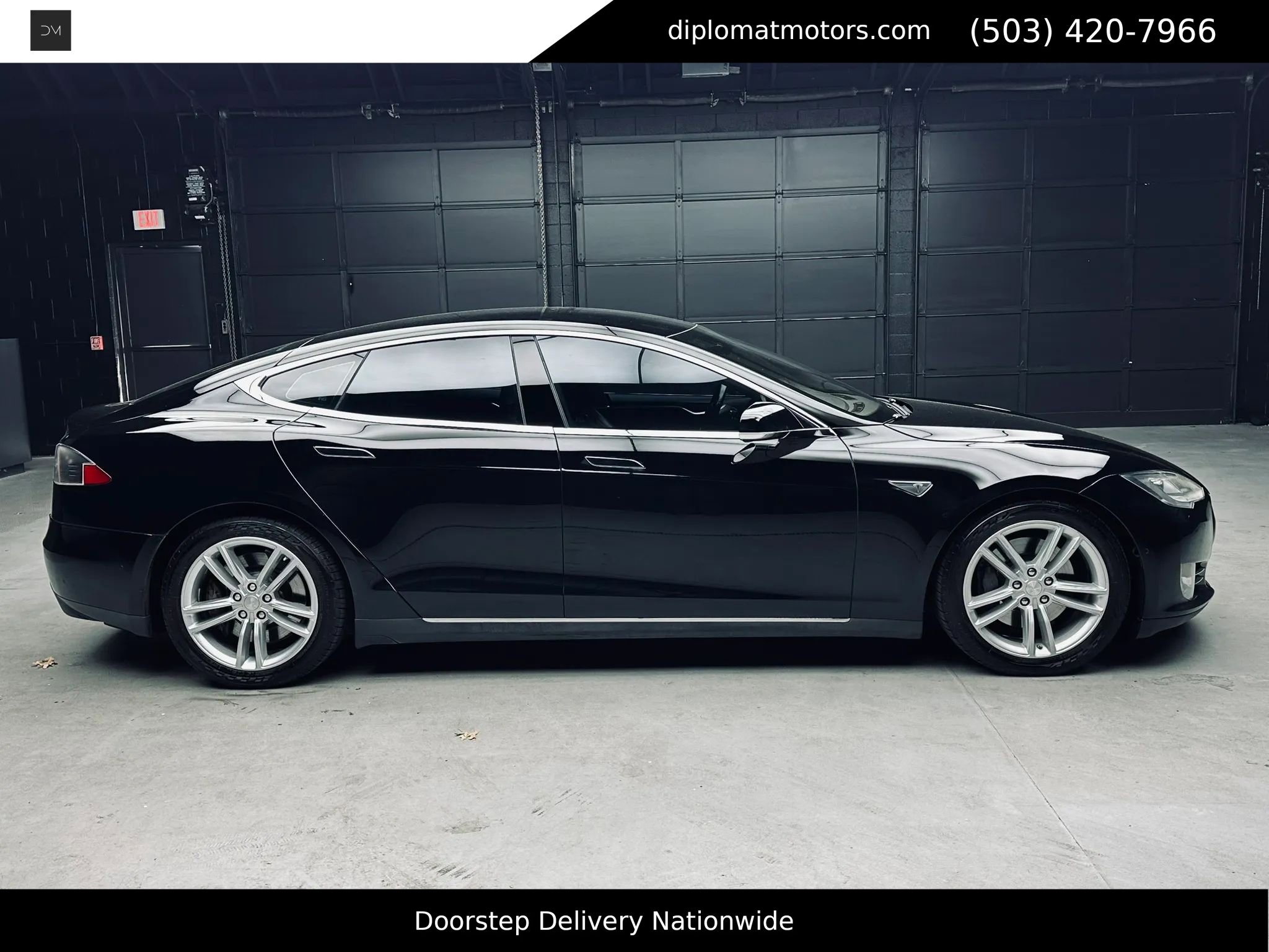 Used 2015 Tesla Model S 70D AWD/4WD image 8