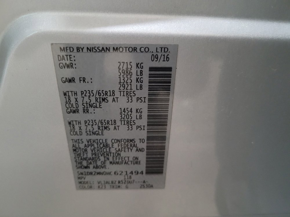 Used 2017 Nissan Pathfinder S FWD image 33