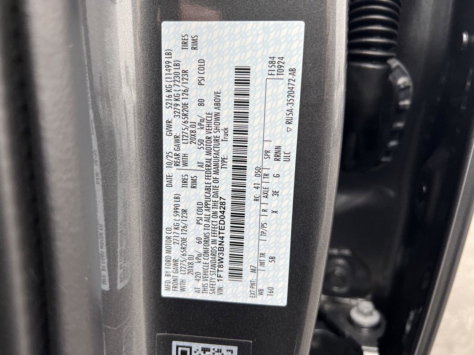 New 2026 Ford F350 Lariat w/ Black Appearance Package image 56