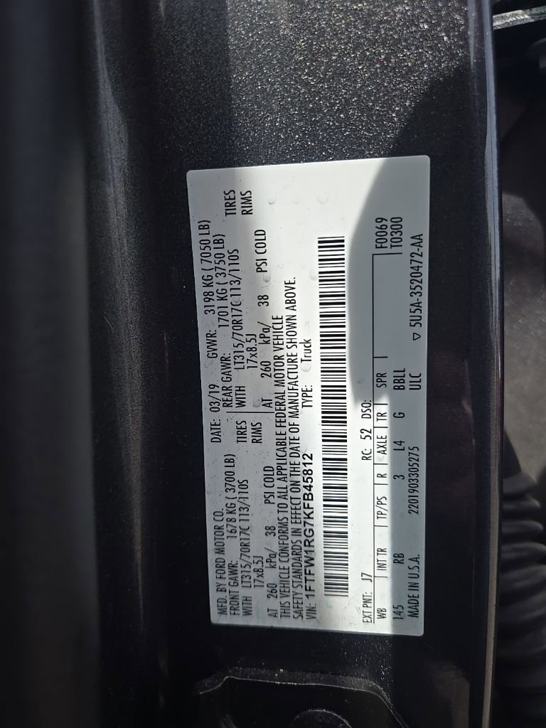 Used 2019 Ford F150 Raptor w/ Equipment Group 802A Luxury AWD/4WD image 26