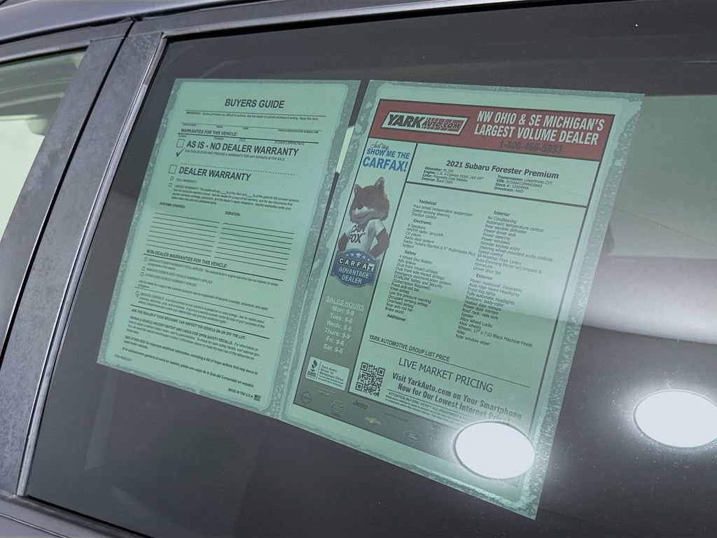 Used 2021 Subaru Forester Premium AWD/4WD image 13