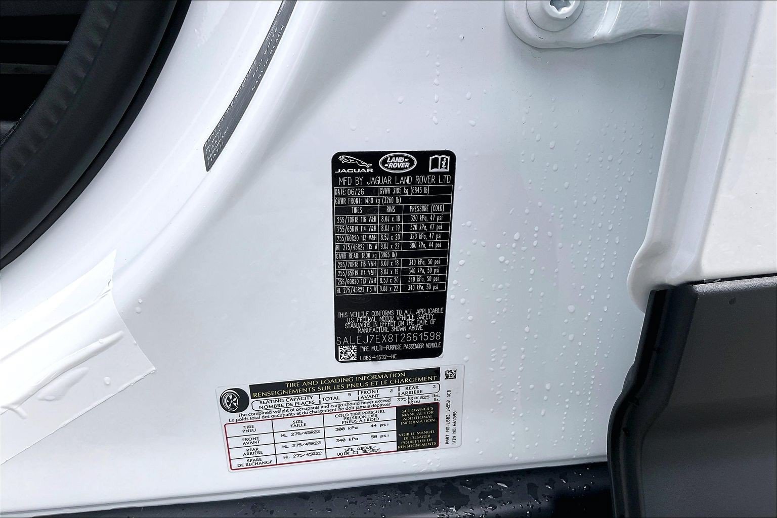 New 2026 Land Rover Defender 110 S AWD/4WD image 15