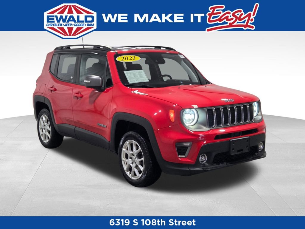 Certified 2021 Jeep Renegade Limited w/ Luxury Group II image 1