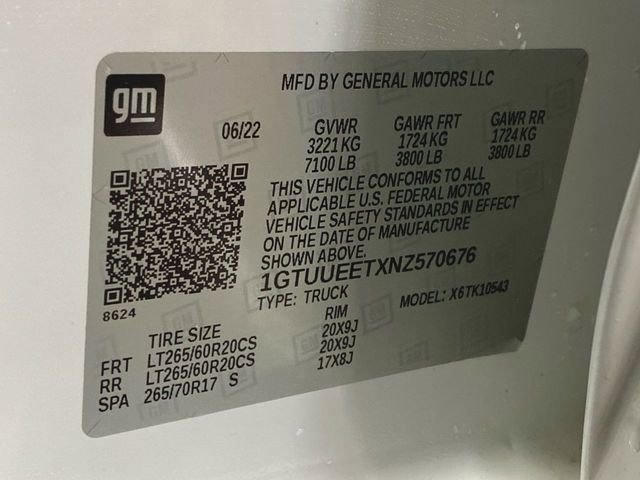 Used 2022 GMC Sierra 1500 AT4 w/ AT4 Premium Package image 34