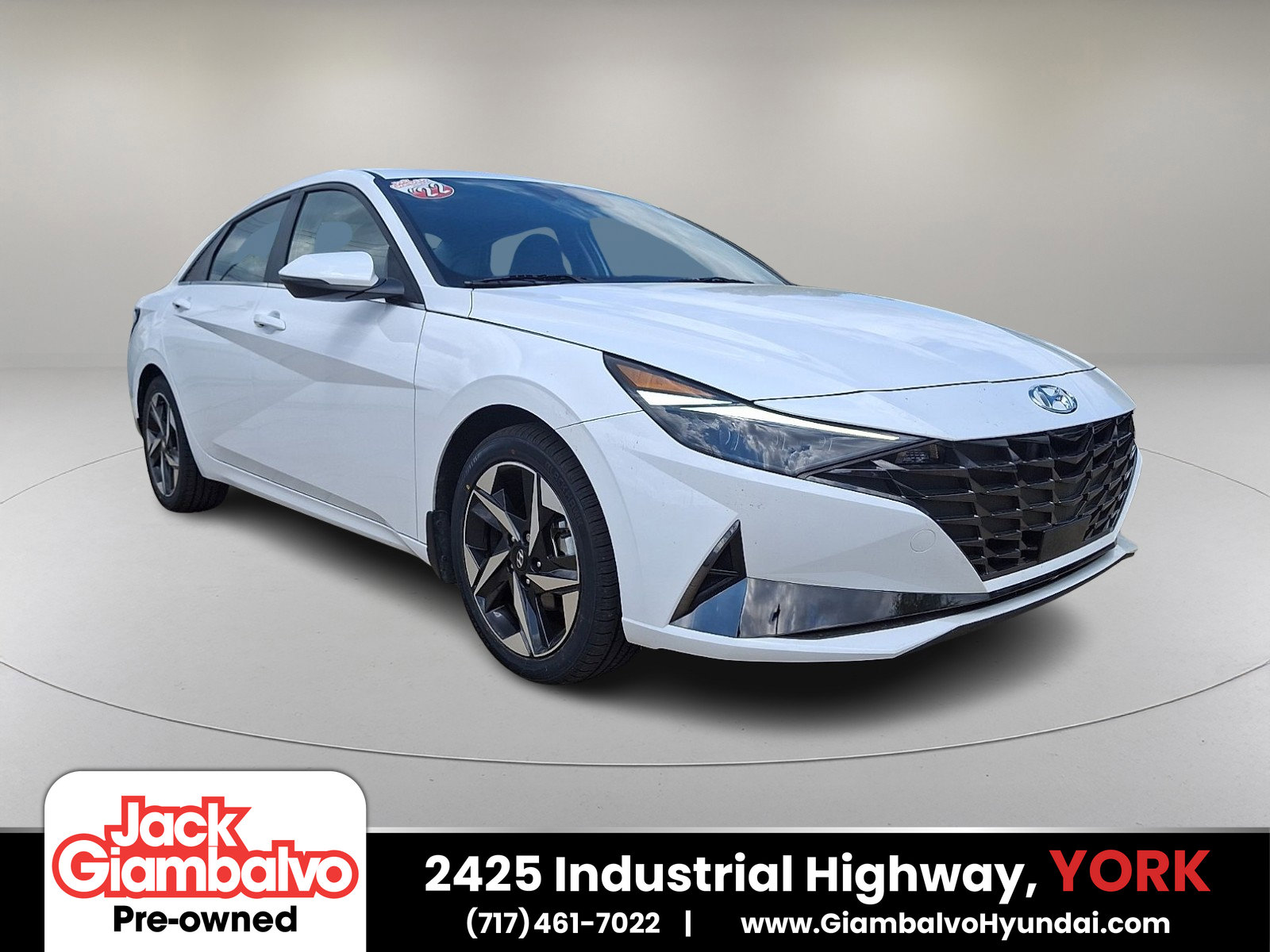 Certified 2022 Hyundai Elantra Limited w/ Winter Weather Package image 1