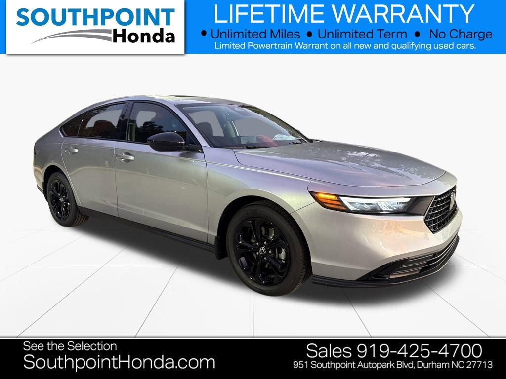 New 2025 Honda Accord SE