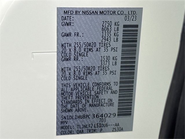 Used 2023 INFINITI QX60 Autograph w/ Cargo Package image 27