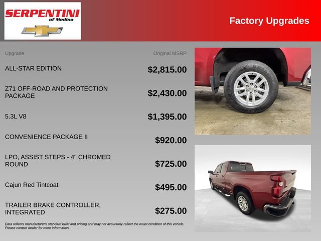 Used 2019 Chevrolet Silverado 1500 LT w/ All-Star Edition AWD/4WD image 5