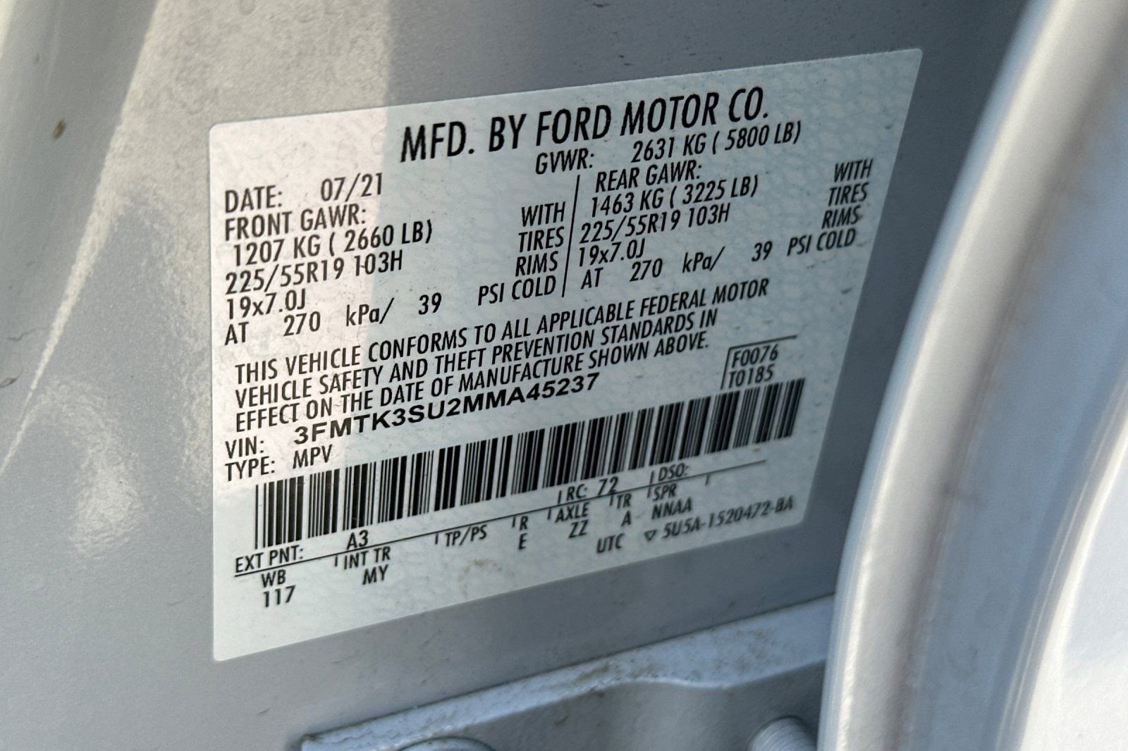 Used 2021 Ford Mustang Mach-E Premium image 29