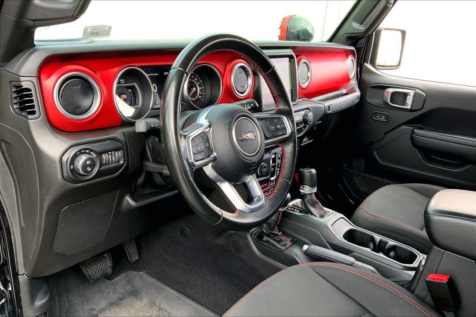 Used 2022 Jeep Gladiator Rubicon w/ Trailer Tow Package AWD/4WD image 13