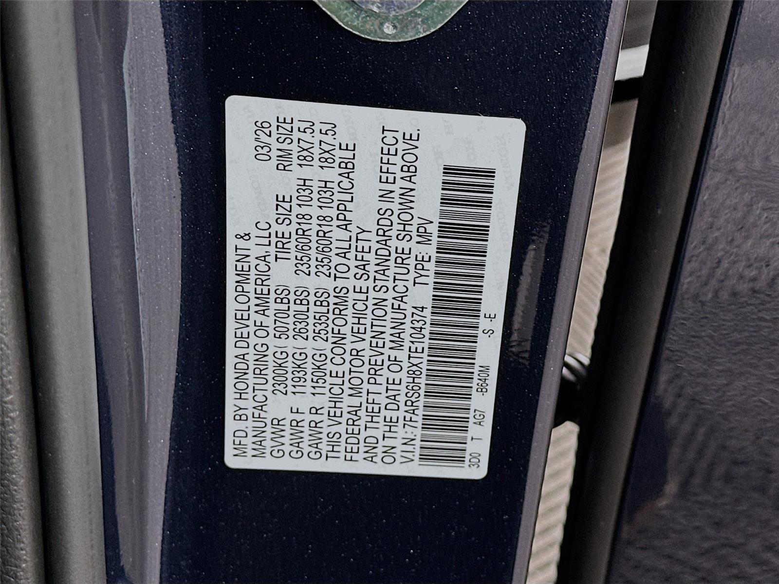 New 2026 Honda CR-V Sport-L image 23